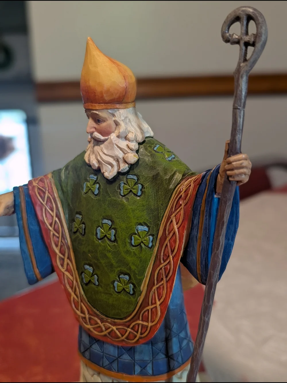 Jim Shore St. Patrick's Day Serpent be Gone - Picture 2 of 7